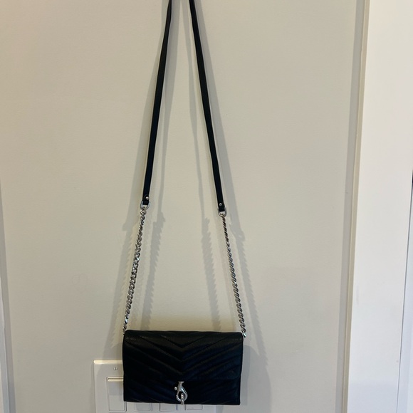 Rebecca Minkoff Leather Edie Wallet on Chain - Picture 5 of 6